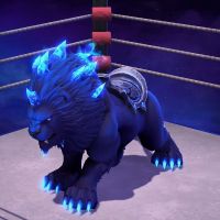 Azure Elemental Lion