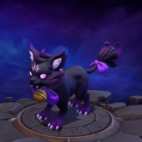 Black Haunted Cat