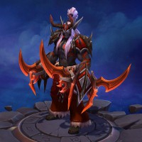 Crimson Eredar Armor Illidan