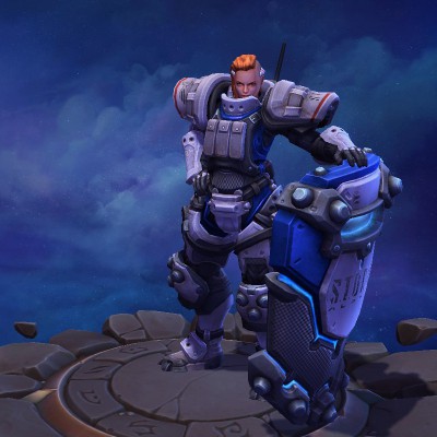 This Johanna skin from Heroes of the Storm is pretty neat.