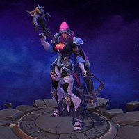 Maskless Vibrant Shadow Stalker Valla